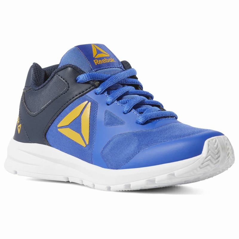 Adidasi Alergare Reebok Rush Runner Baieti Albastri/Bleumarin/Aurii Romania UE5790TC